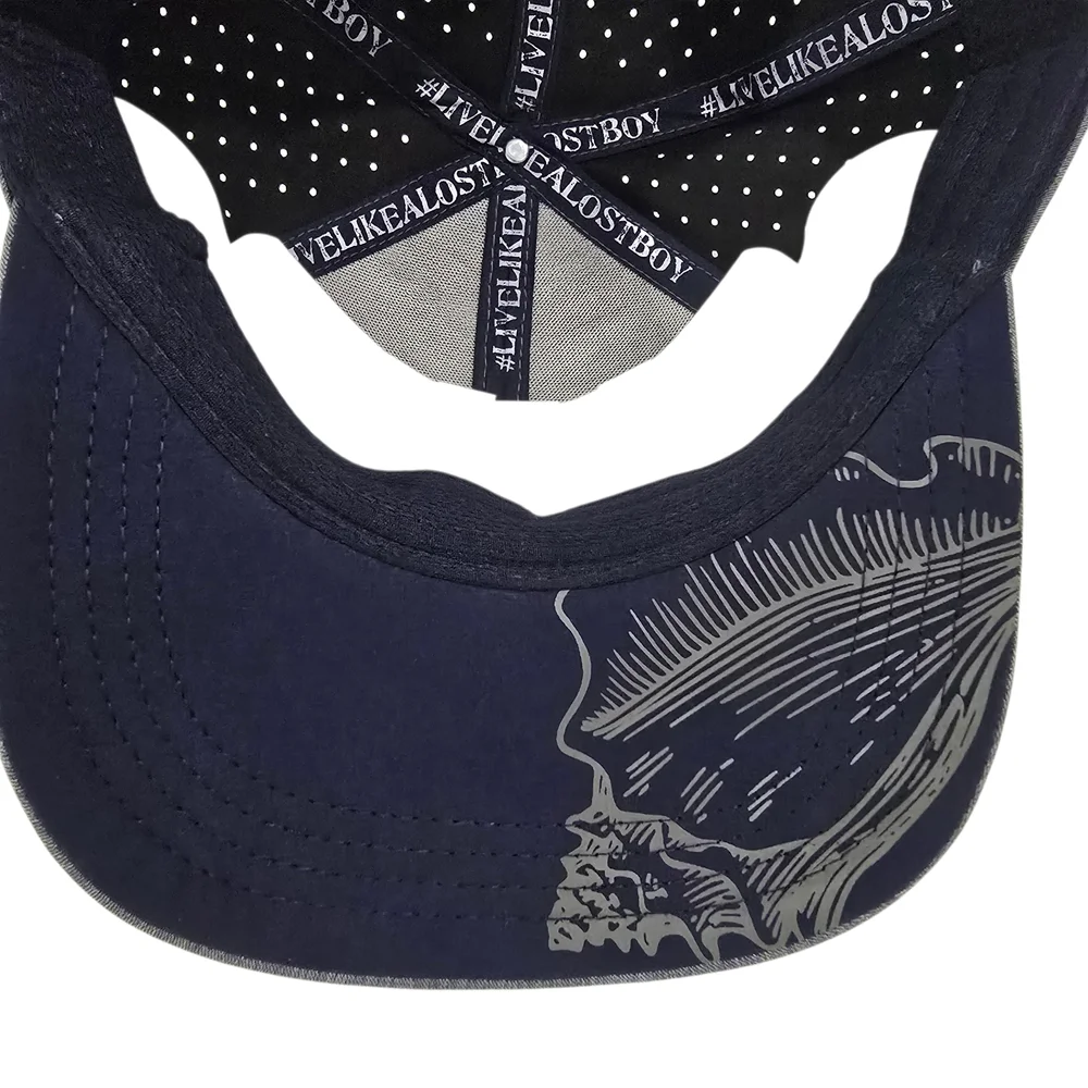 Conch Republic Gray Baseball Cap with Yellow-Outlined Patch New